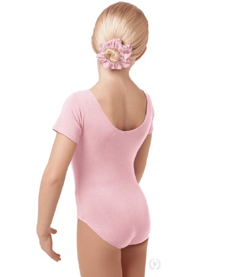 Eurotard Short Sleeve Leotard 1043 2-4 PNK