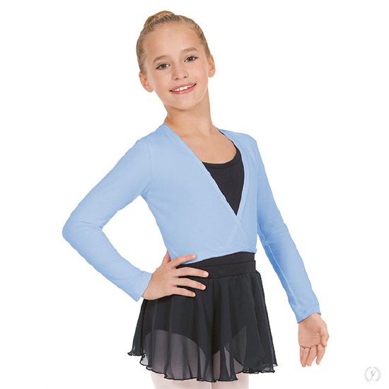 Eurotard Ballet Wrap Sweater 10523C 4-6 LBL