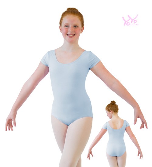 YoYo Active Cap Sleeve Leotard 111C 12-14 LBL