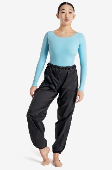 Capezio Rip Stop Pants 12080W XSM BLK