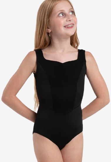 Capezio Tank Leotard 12287C 12-14 BLK