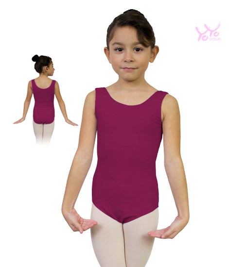 YoYo Active Tank Leotard 141C 2-4 BUR