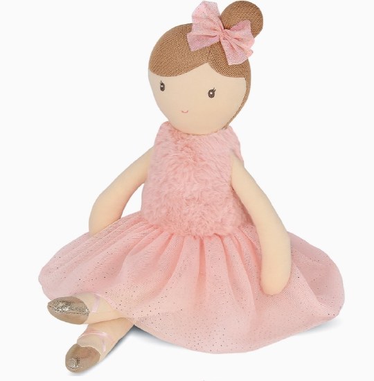 Bearington Collection Ballerina Doll Fa Bear 143320 O/s Brown