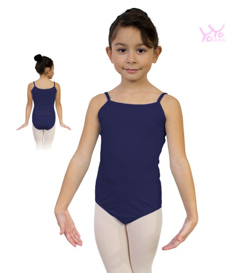 YoYo Active Cami Leotard 151C 4-6 NAV