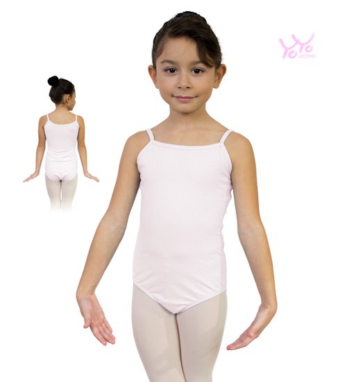YoYo Active Cami Leotard 151C 6-7 PNK