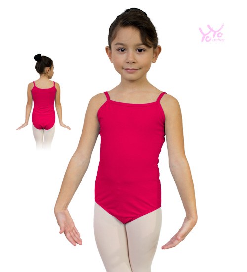 YoYo Active Cami Leotard 151C 2-4 RED
