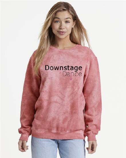 Tie Dye Crewneck 1545A-2 SM CLAY