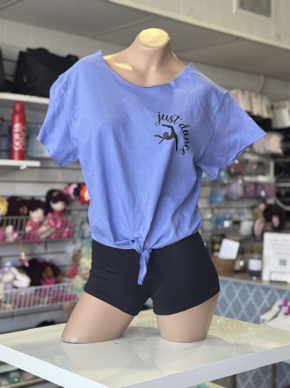 MAK Designs Just Dance Cut T Shirt 1717 917CUT SM VIO