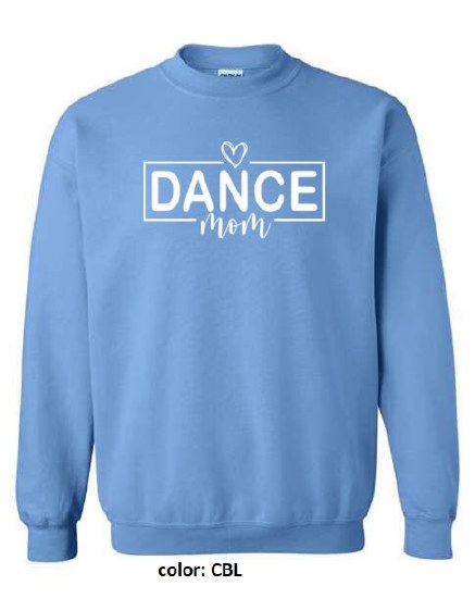 MAK Designs Dance Mom Crew Neck Sweatshirt 18000A 916 SM CBL
