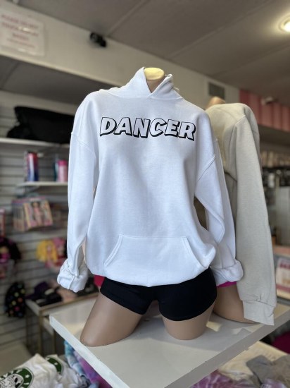 MAK Designs Dancer Sweatshirt 18500B 910 XSM WHT