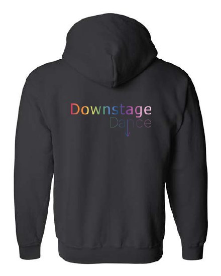 Zip Up Hoodie 18600B-3 XSM BLK