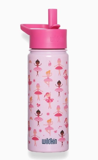 Wildkin Dance Water Bottle 202405 O/S PNK