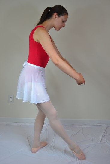 YoYo Active Wrap Skirt 221A LG WHT