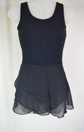 YoYo Active Wrap Skirt 221C 4-6 BLK
