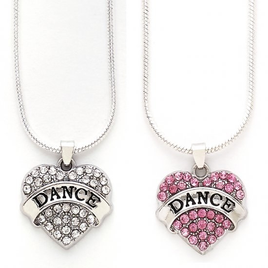 Dasha Heart Dance Necklace 2773 O/S SIL