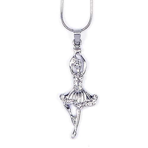 Dasha Dancer Pendant Necklace 2774 O/S SIL