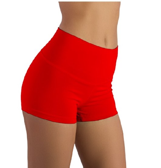 Covalent Activewear Adult Shorts 5105 LG RED