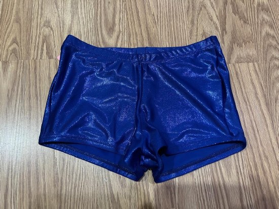 Body Wrappers Metallic Shorts 712 MED RYL