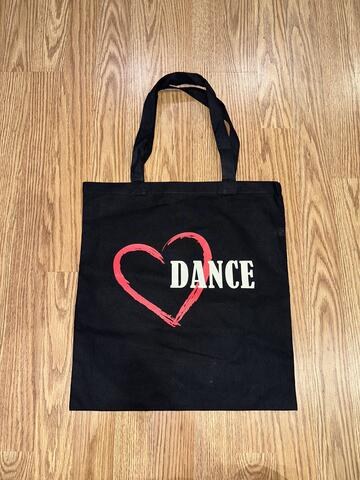 MAK Designs Love Dance Tote Bag 8502 881 O/S BLK