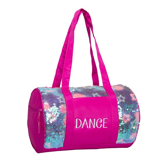 Horizon Comets &amp; Stars Sequins Duffel 9503 O/S HPK