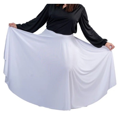 Pozewear Full Circle Skirt C502 4-6 BLK