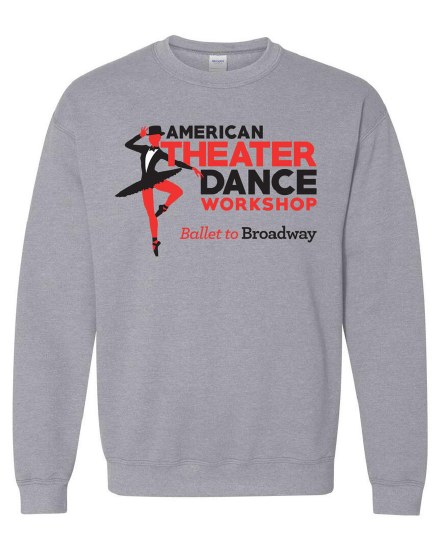 ATDW Crew Neck Sweatshirt 18000A-2 XSM GREY