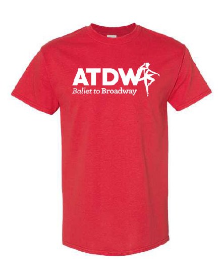 ATDW T Shirt 5000A-3 SM RED