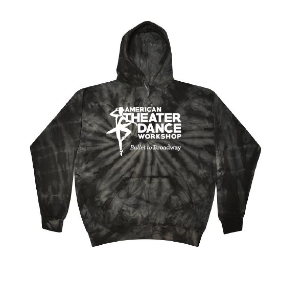 ATDW Tie Dye Hooded Sweatshirt 8777C-3 2-4 SPBLK