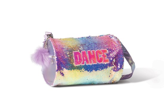 Danshuz Sequin Burst Dance Duffle B25502 O/S PUR