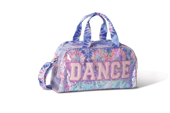 Danshuz Groovy Sparkle Dance Duffle B25510 O/S PUR