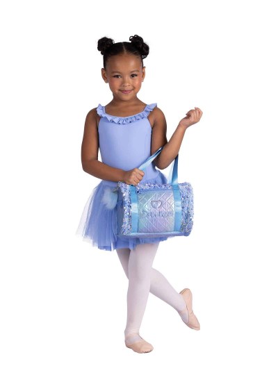 Danshuz Sequin Dance Duffel B26520BLU O/S BLUE