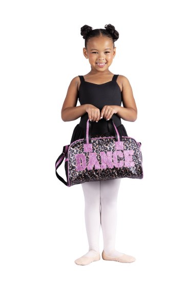Danshuz Leopard Dance Duffel B26525 O/S ALL