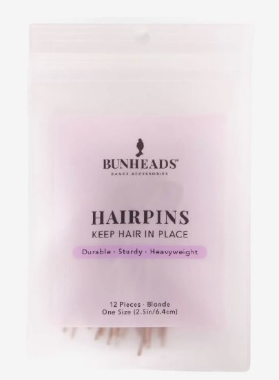 Bunheads 2.5&quot; Hairpins 1712 ONE BLD