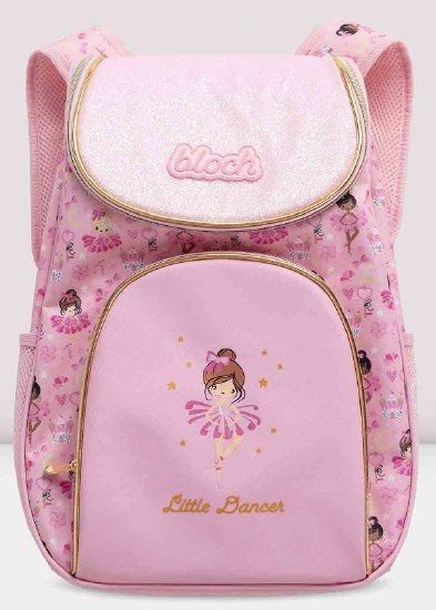 Bloch Glitter Ballerina Backpack A0646 O/S PNK