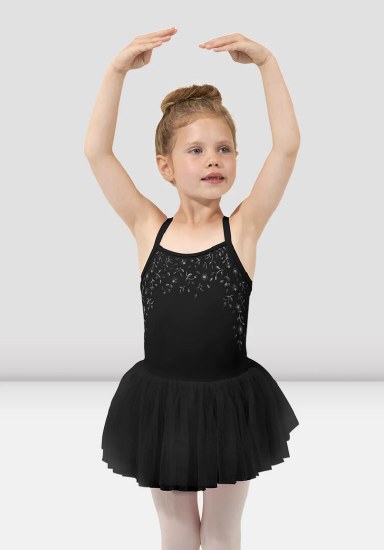 Bloch Mesh Back Tutu Dress CL4687 2-4 BLK