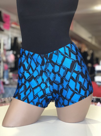 Body Wrappers Printed Shorts 700 XSM DMB