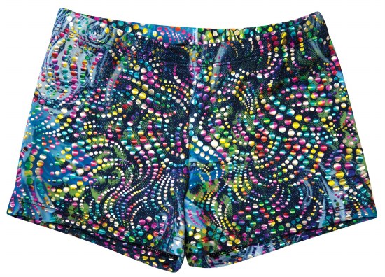Body Wrappers Printed Shorts 700 XSM DMD