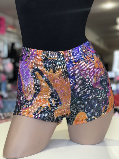 Body Wrappers Printed Shorts 700 XSM HFL