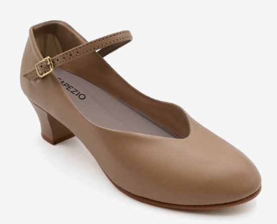 Capezio Jr. Footlight 1.5" Character 550 CAR 7