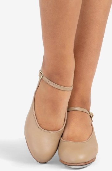 Capezio 1.5" Jr. Footlight with Taps C 561 CAR 4