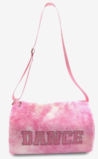 Capezio Faux Fur Dance Duffel B286 O/S PNK