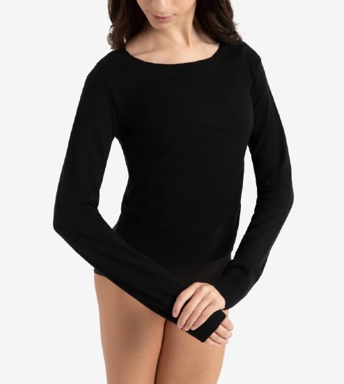 Capezio Everyday Pullover Sweater CK10990W SM BLK