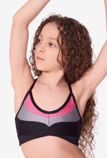 Capezio Jet Setter Elevation Bra F12551C 8-10 BMF