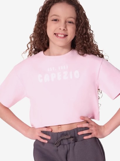 Capezio Boxy Tee F12561C 8-10 BAL