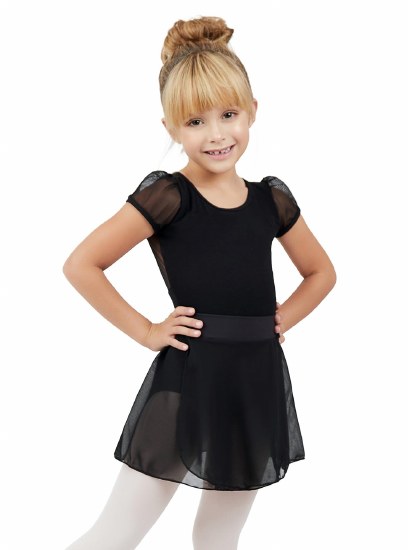 Capezio Pull On Skirt TC0011C 6-7 BLK