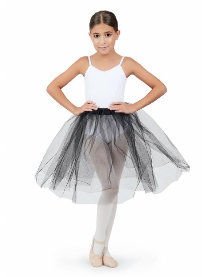 Capezio Long Tutu 9830C O/S BLK