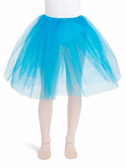 Capezio Long Tutu 9830C O/S TURQ