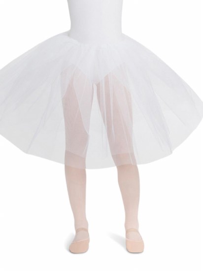 Capezio Long Tutu 9830C O/S WHT