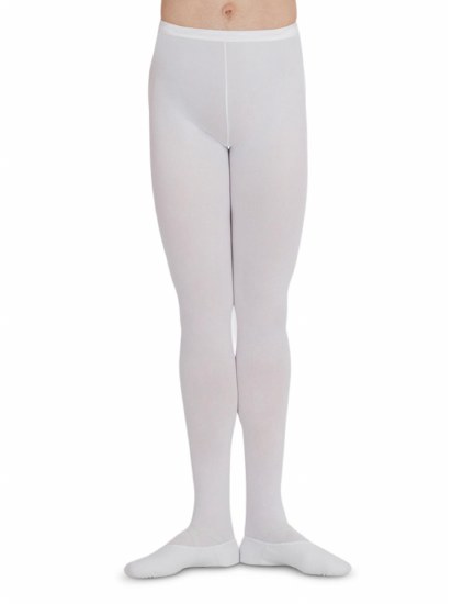 Capezio Knit Men's Footed Tight w/ Seams MT11 LG DWT
