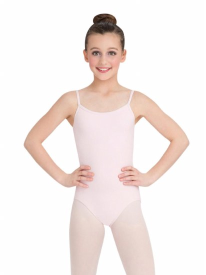Capezio Adj Cami Leotard CC100C 6-7 PNK